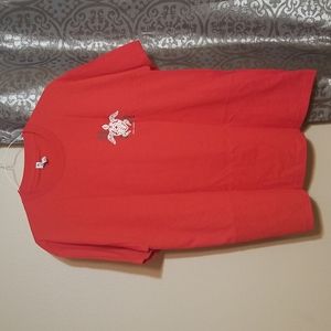 Large Maui, Hawaii Red Graphic Tshirt